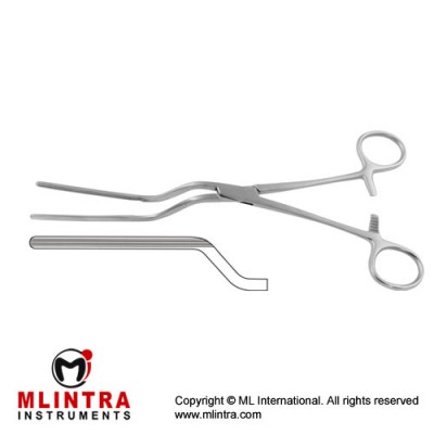 Brunner Atrauma Sigmoid Anastomosis Clamp Stainless Steel, 27 cm - 10 3/4" Brunner Atrauma Sigmoid Anastomosis Clamp Stainless Steel, 27 cm - 10 3/4"